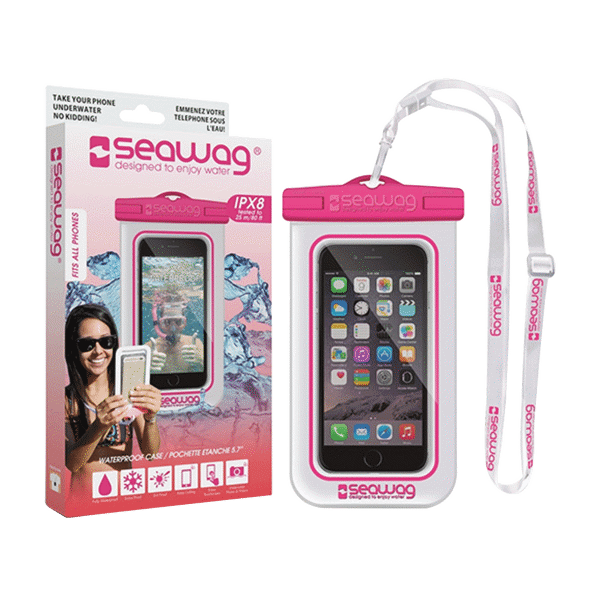 (NV) Seawag Waterproof Case Smartphone White/Pink