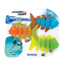 Bestway Squiggle Wiggle Dive Fish 3-Color Ages 3+