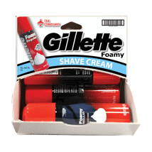 Gillette Foamy 2oz 12ct Dispensit